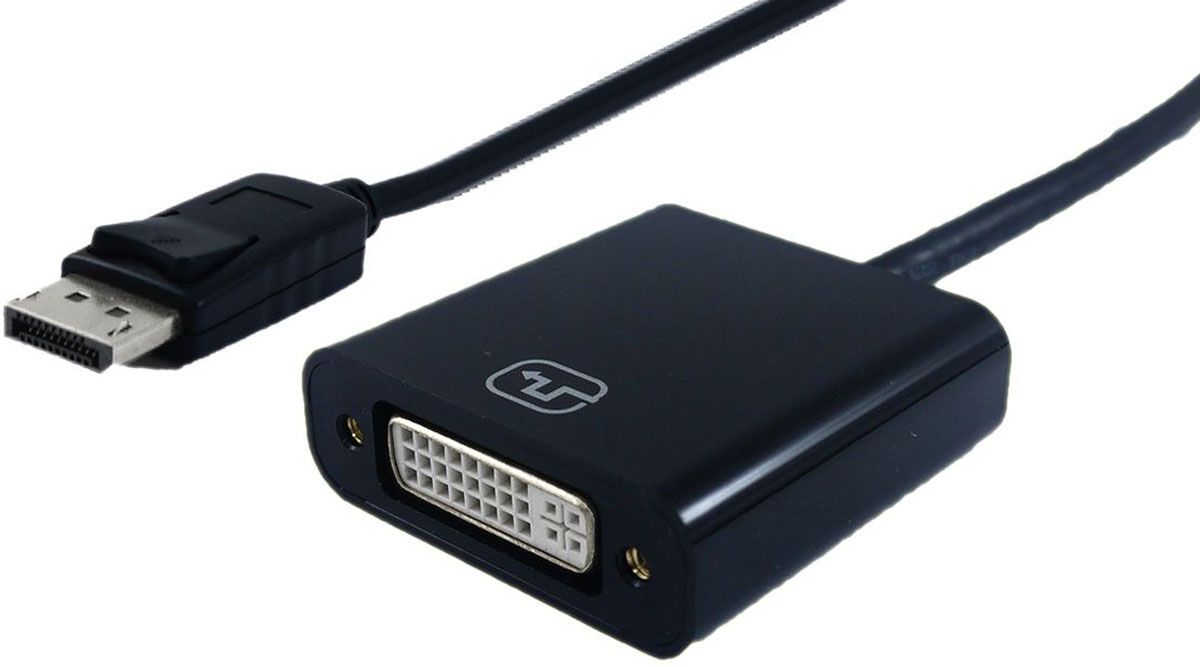 Προσαρμογέας Καλωδίου DisplayPort / DVI Secomp Μαύρο 0.15m
