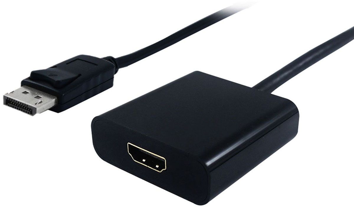 Προσαρμογέας Καλωδίου DisplayPort / HDMI Secomp Μαύρο 0.15m
