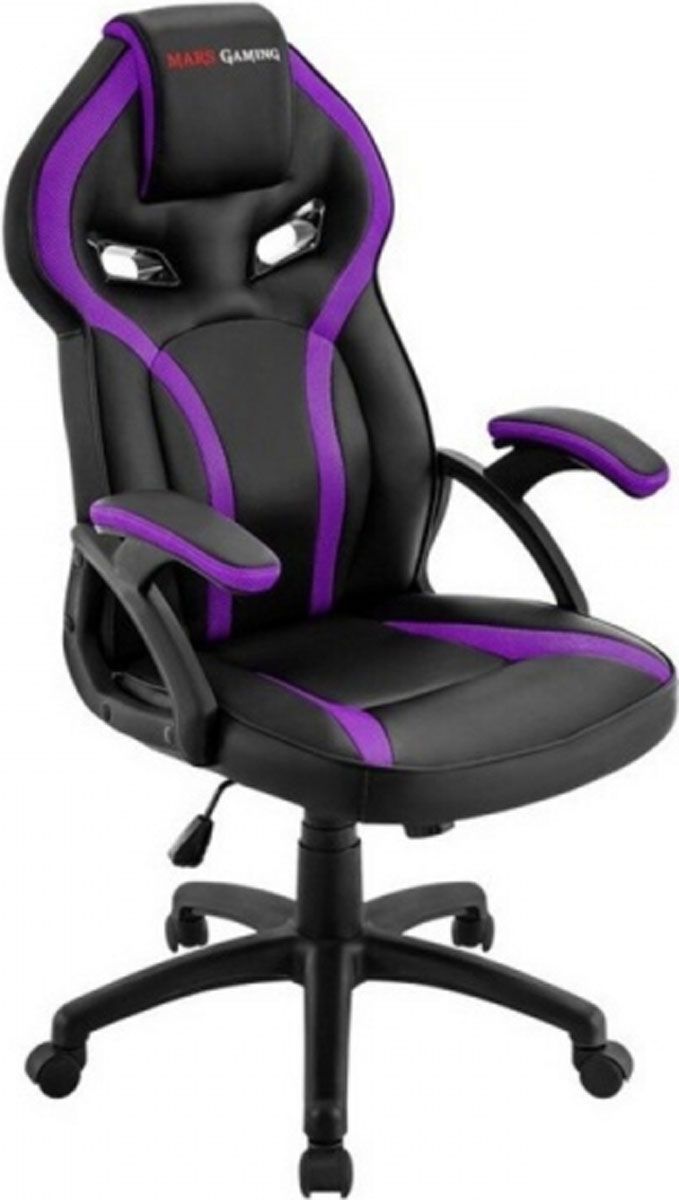 Καρέκλα Gaming Mars Gaming AGAMPA0196 Μαύρο / Μωβ