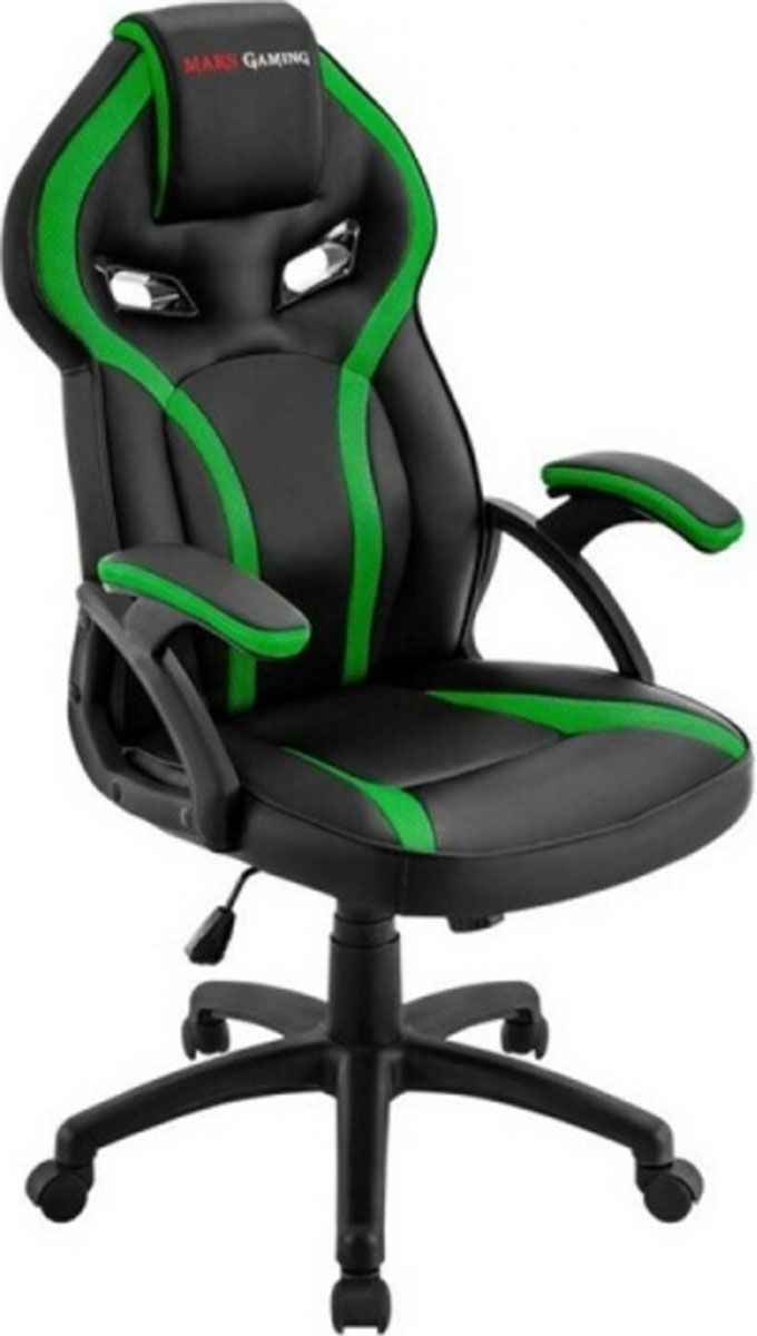 Καρέκλα Gaming Mars Gaming AGAMPA0192 Μαύρο / Πράσινο