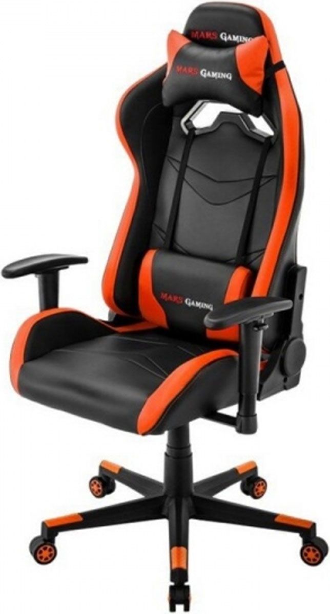 Καρέκλα Gaming Mars Gaming AGAMPA0204 Μαύρο / Πορτοκαλί