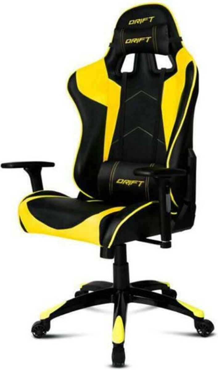Καρέκλα Gaming Drift Gaming AGAMPA0124 Μαύρο / Κίτρινο