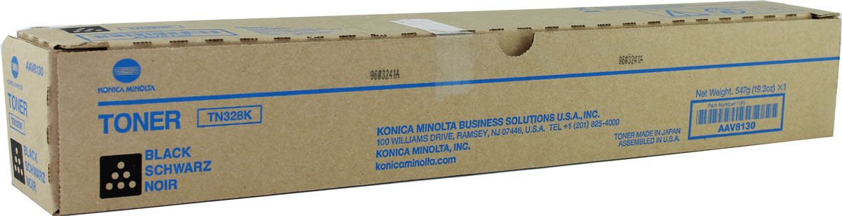 TN328K Toner Konica Minolta Black 28K