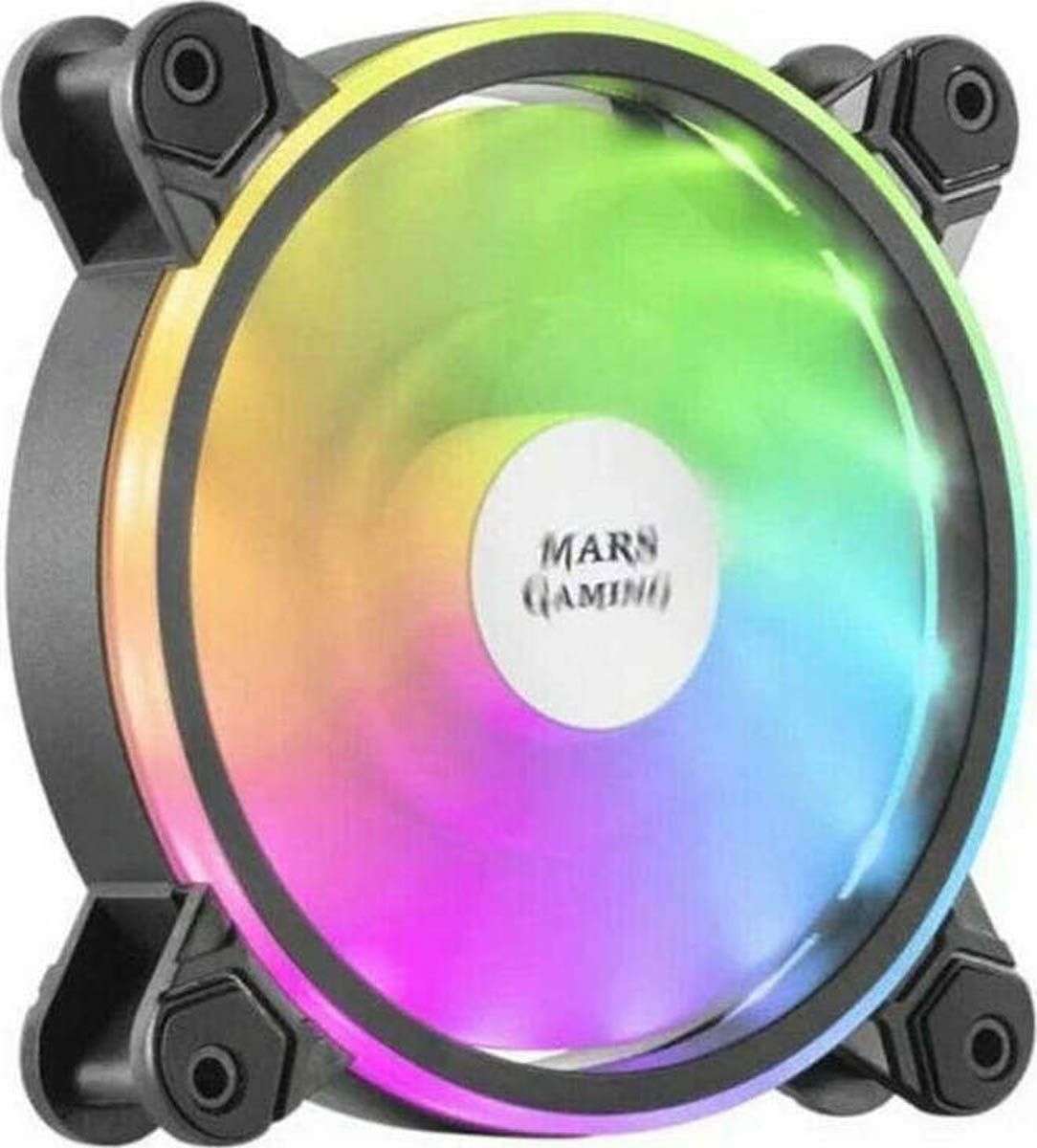 Ανεμιστήρας 120mm Mars Gaming MFXW Dual ARGB Μαύρος