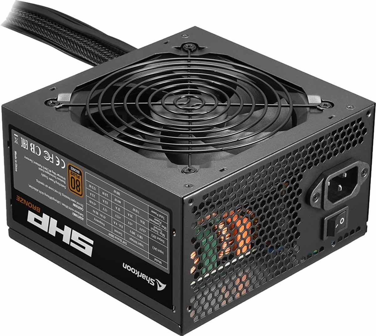 Τροφοδοτικό 600W Sharkoon SHP Bronze