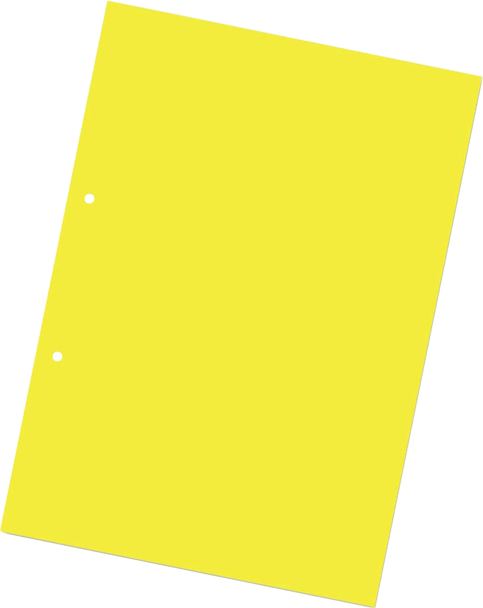 Διαχωριστικό Χάρτινο A4 Κίτρινο 100 Τεμάχια