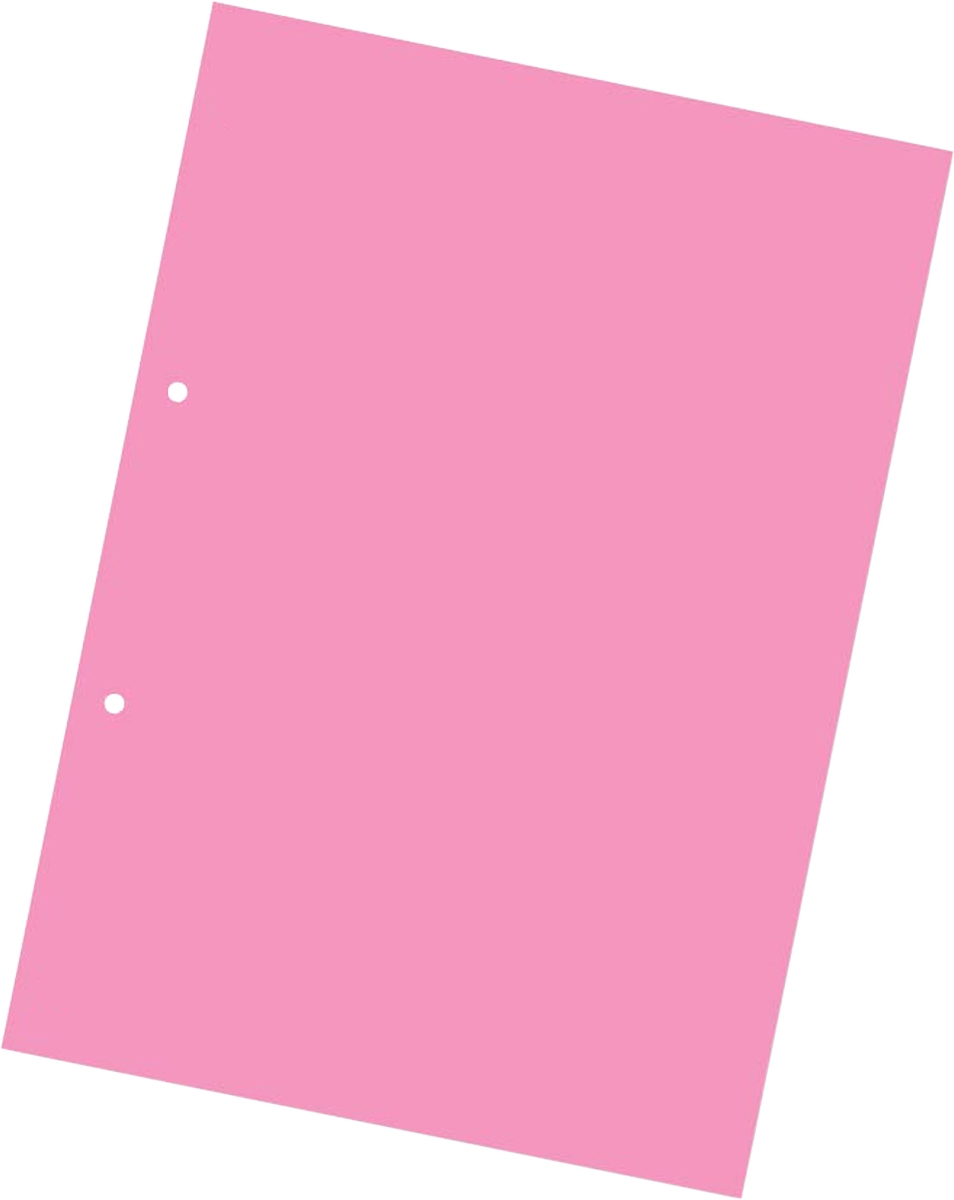 Διαχωριστικό Χάρτινο A4 Ροζ 100 Τεμάχια