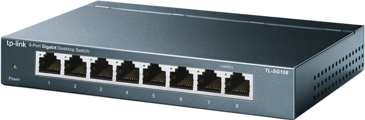 Desktop Switch 8 Port Ethernet TP-Link TL-SG108