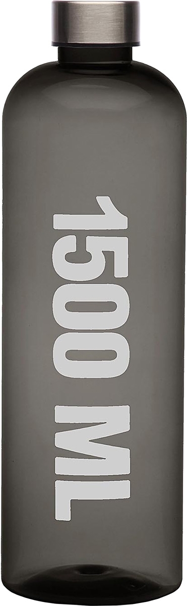 Μπουκάλι Χάλυβα Πολυστερίνη Versa 1.5L Μαύρο