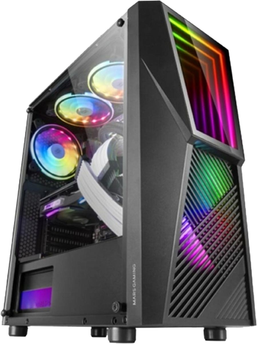 Gaming Κουτί Η/Υ ATX Mid-Tower Mars Gaming MC777 Μαύρο