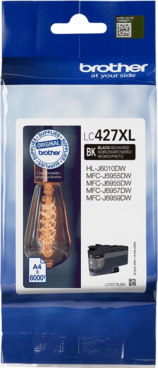 Μελάνι InkJet Brother LC427XLBK Black 6K